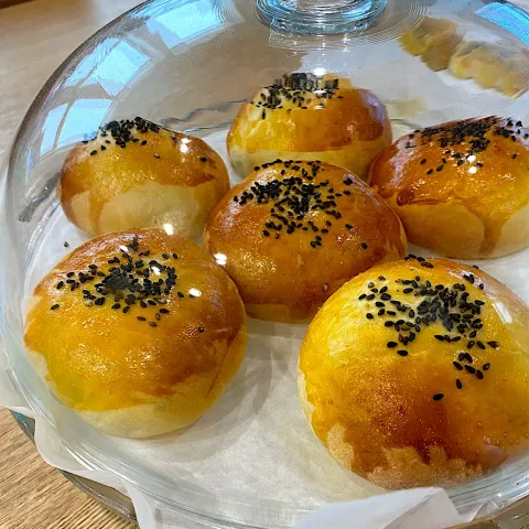 「ニップン　強力小麦粉　ゆめちからブレンド」を使ってみたSnapdishの料理・レシピ写真:あんぱん