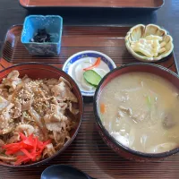 生姜焼き豚汁定食|ホッシーさん