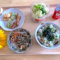 今日のおひとり様ランチ🍀| さくたえさん