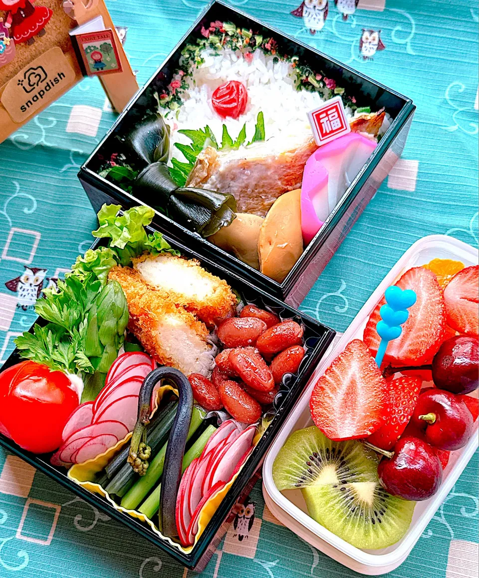 2025/05/29 赤魚粕漬け焼きと蕨お浸しのお弁当|Blueberry🫐さん