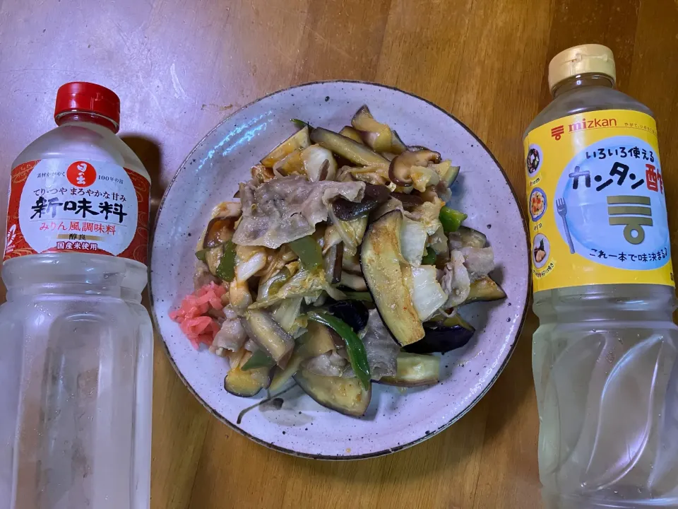 豚バラ茄子ピーマン炒め|リッキーさん