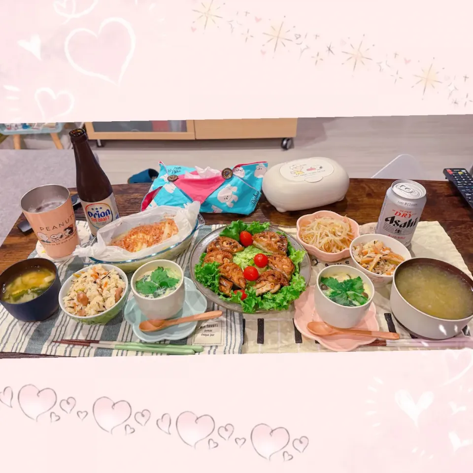 ５／２８ ｗｅｄ 晩ごはん🍴＊○°|rinaronarさん