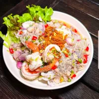 Spicy Glass Noodles Salad aka Yum Woon Sen (ยำวุ้นเส้น) 🥗🌶🌶🤤