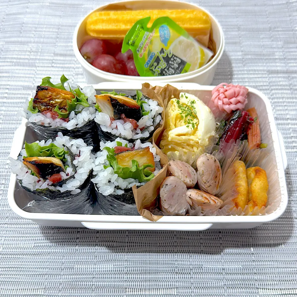 鯖巻き巻き弁当|quuさん