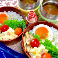 今日の夫婦弁⁽⁽ ◟(灬 ˊωˋ 灬)◞ ⁾⁾💕|桃実さん