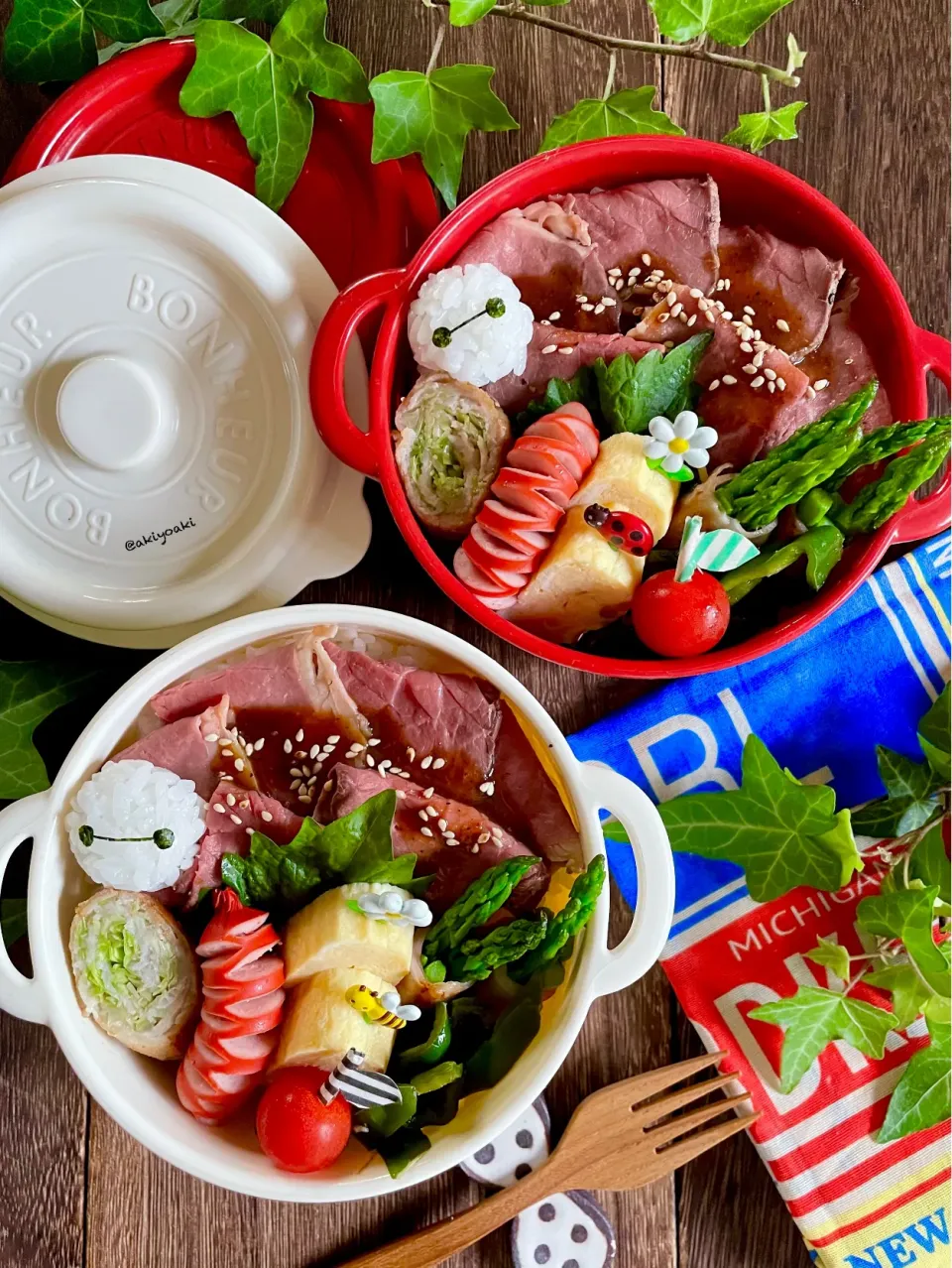 ローストビーフ弁当|Akiyoෆ¨̮⑅さん