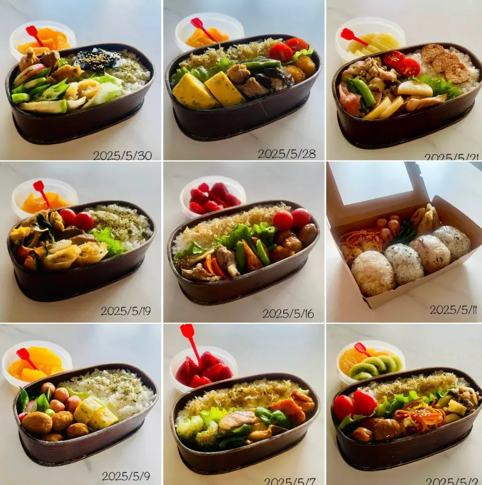 5月　中学生弁当|@y@さん