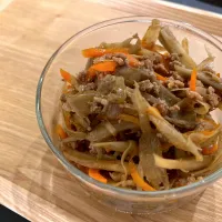 ごぼうのしぐれ煮|茶茶茶さん