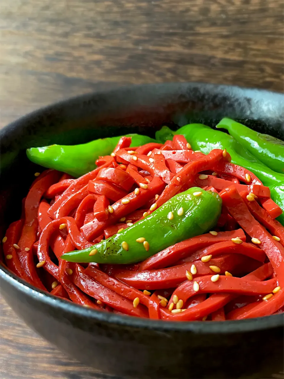 赤こんにゃくの甘辛炒め|9421beruさん