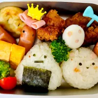 娘用お弁当|白子舞茸さん