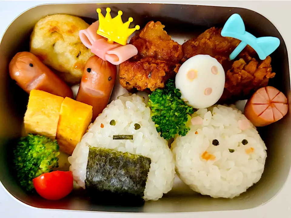 娘用お弁当|白子舞茸さん