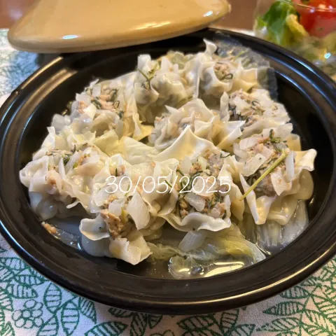 「おかひじき」を使ってみたSnapdishの料理・レシピ写真:シュウマイ