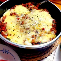 5/30の夕食
じゃがいもとミートソースのグラタン|卯月さん