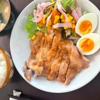 鶏もも肉のもろみ焼き|ままめろさん