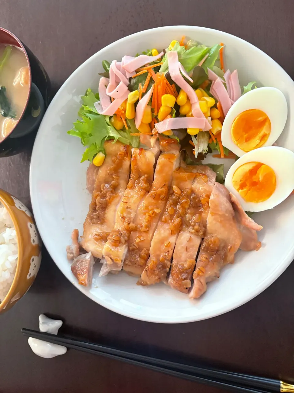 鶏もも肉のもろみ焼き|ままめろさん