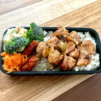 夫のお弁当　焼き鳥弁当|renharuruさん
