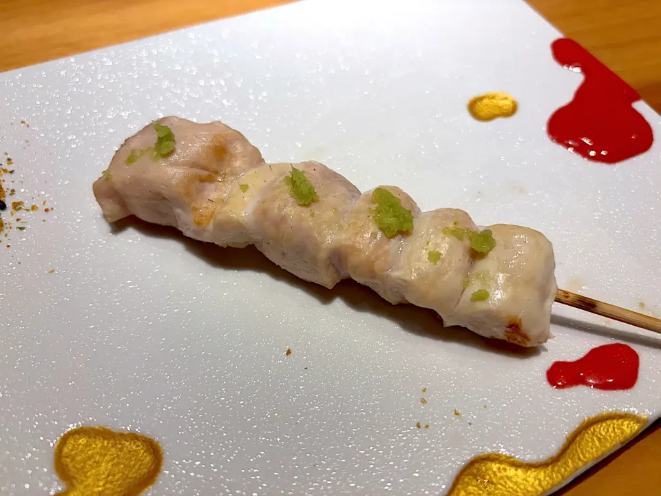 5月30日・焼き鳥屋のコース・③串1本目|山勝さん