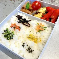 中学生部活男子のお弁当🍱|almostblackさん