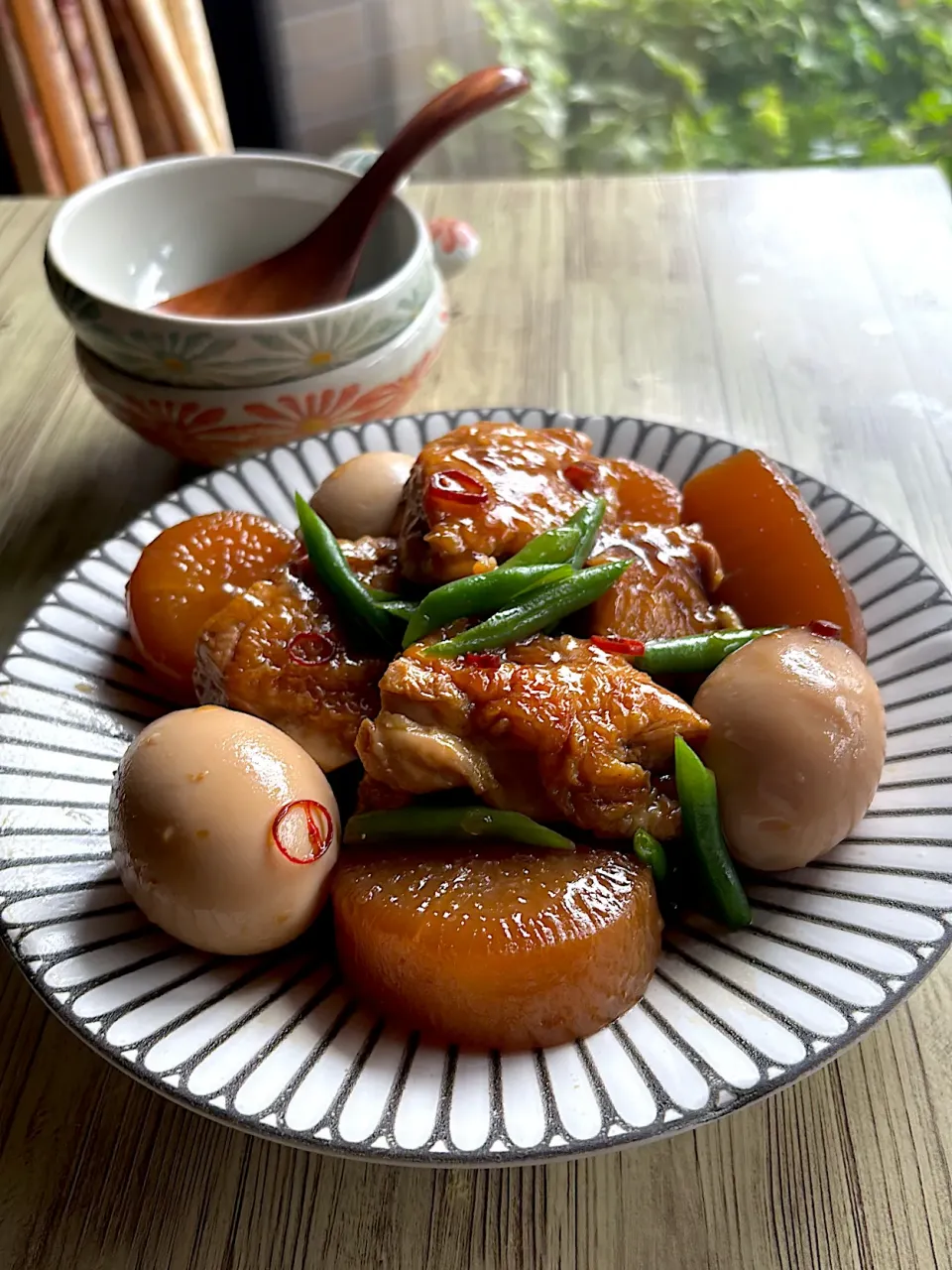 鶏肉みそ角煮風|とんちんさん