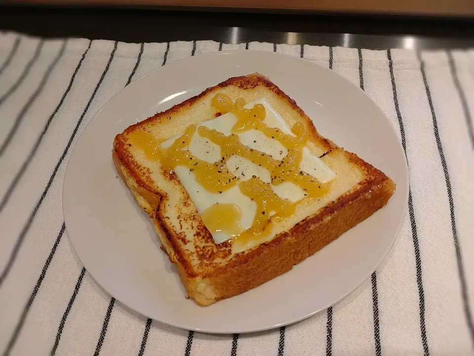フレンチトースト（チーズ&はちみつ）|みりさん