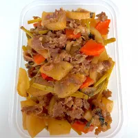 大根の葉入り牛肉しぐれ煮|爰音さん