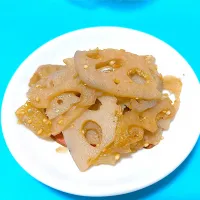 蓮根のいりごま炒め|ちまりさん