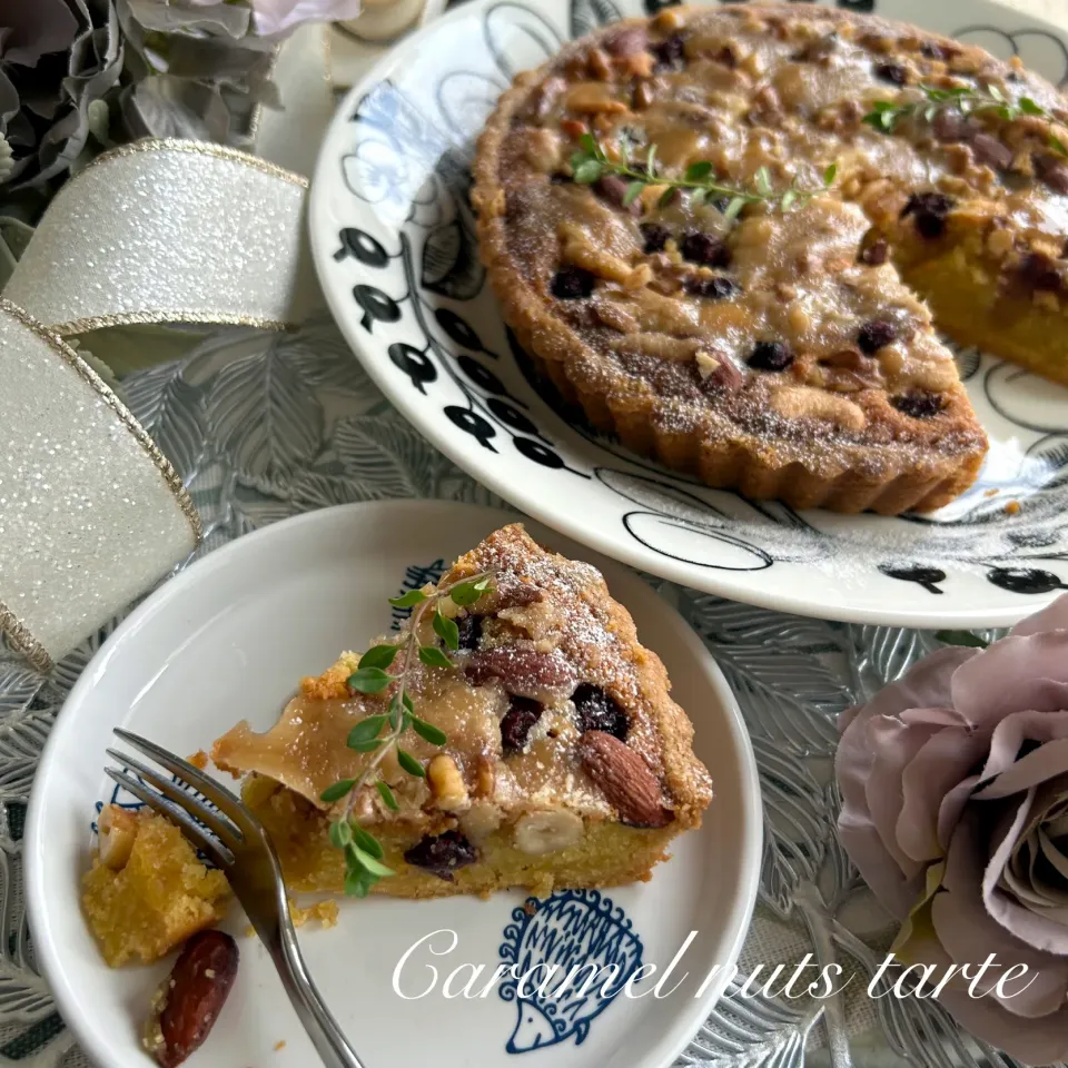 キャラメルナッツタルト🥧実食|kononon♡*゜さん