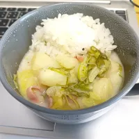 ミルクスープでひとりごはん|tamakiさん