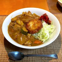 コロッケカレー🍛|ゆんたくさん