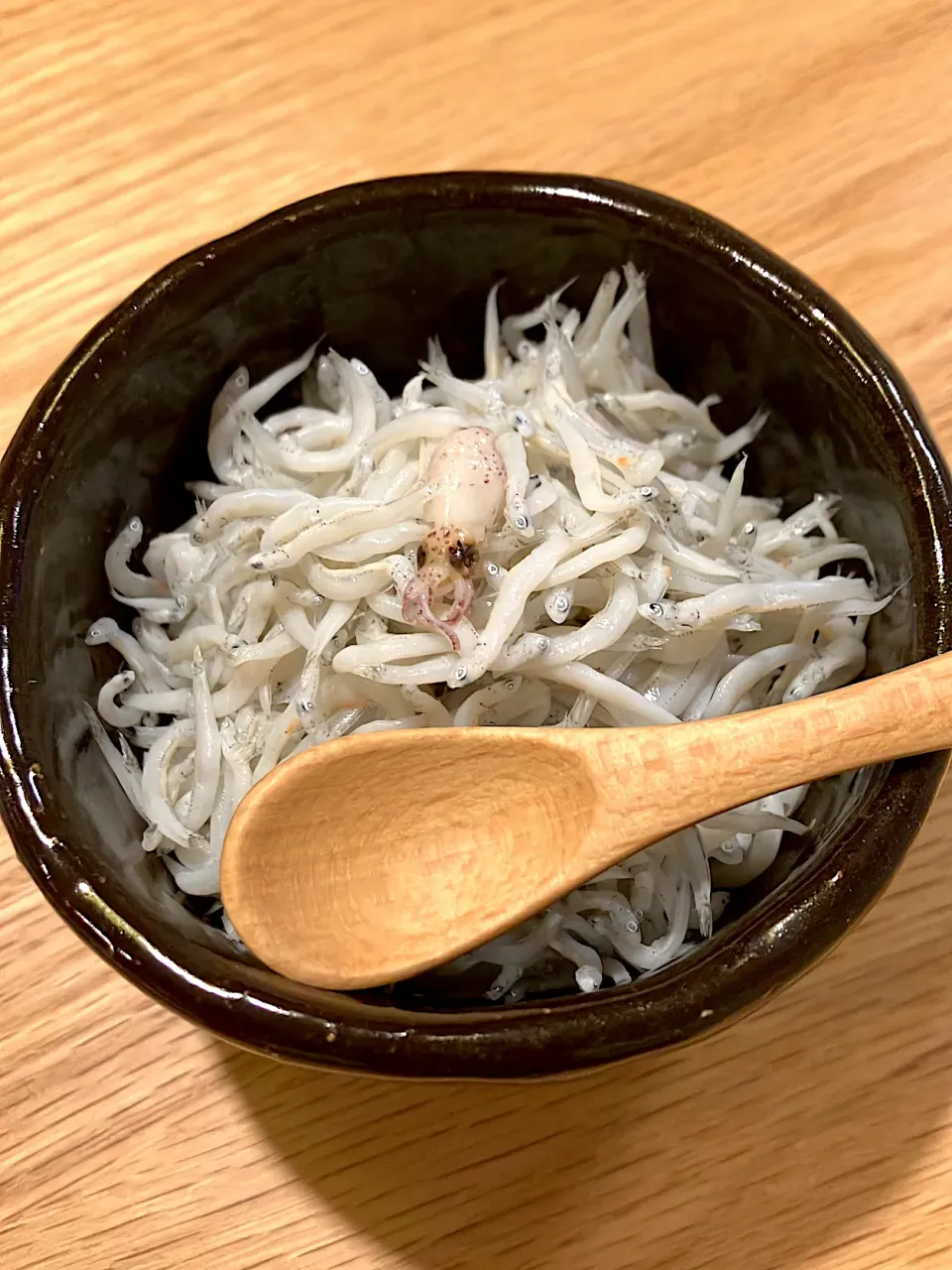 今日のシラスにはイカのお友達が一緒でした|りん家のリアルな食卓記録さん