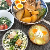 大根の葉とベーコンの混ぜご飯|シフォンさん