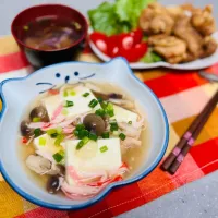 「お豆腐のあん煮」