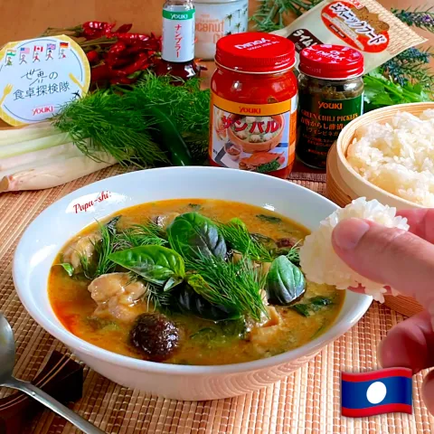 「サンバル」を使ってみたSnapdishの料理・レシピ写真:オー ガイ（鶏肉と野菜のラオス風シチュー）🇱🇦