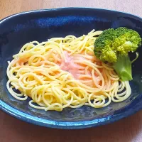 明太子パスタとブロッコリー|ナナさん