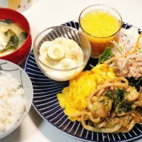 いつもの朝ごはん🐣|みいさん