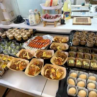 足立の花火　2年連続中止😵　でも宴会はやる〜　友人お手製屋台パーティー🎉|BUBUさん