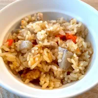 鶏肉の炊き込みご飯|パパ手料理さん