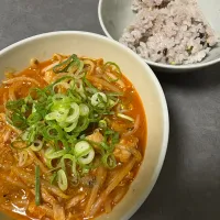 鯖もやしトマトスープ🍅|くるみさん