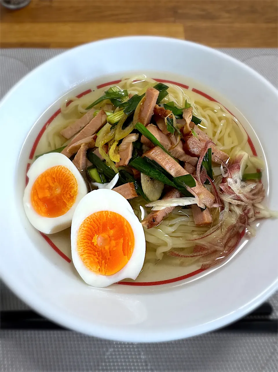 冷やしネギチャーシュー麺|morimi32さん