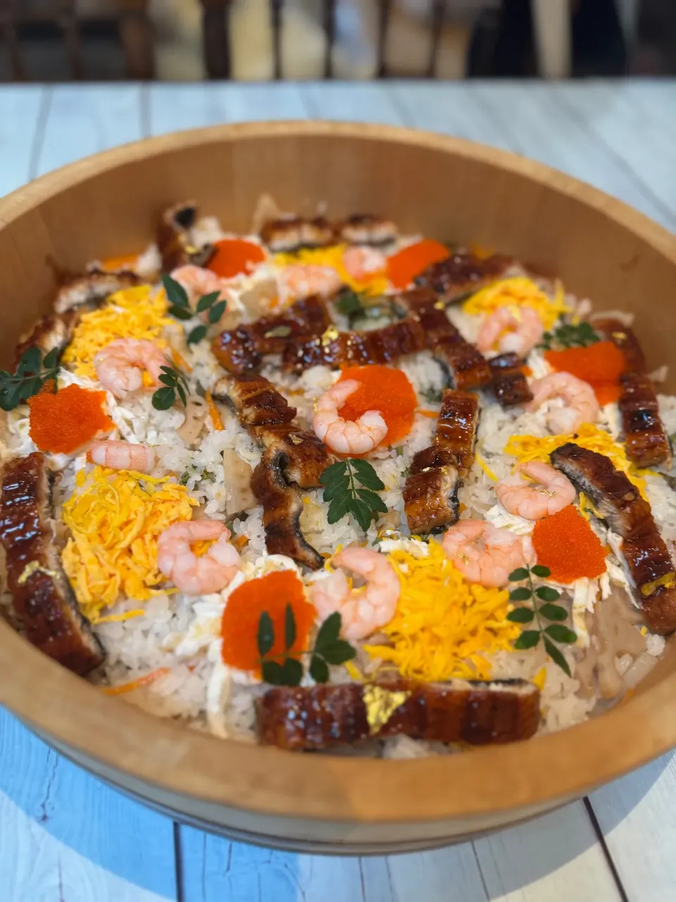 うなぎちらし寿司|すぅさん