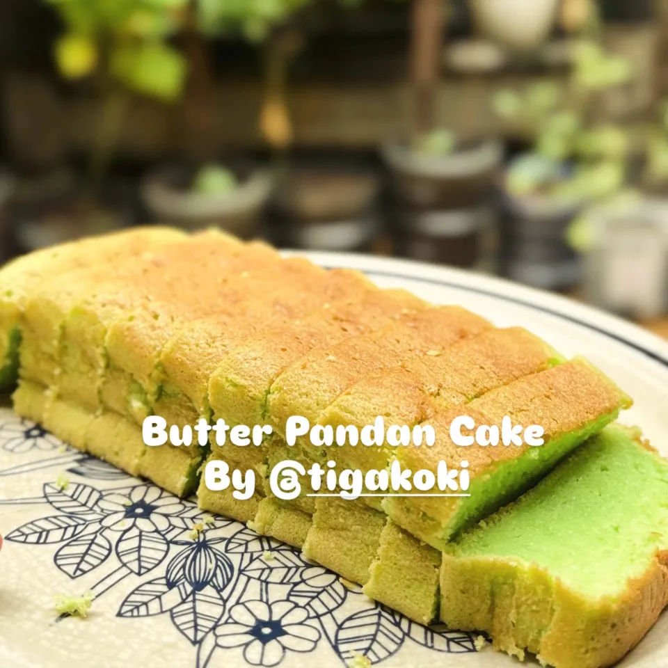 Pandan Butter Cake|tigakokiさん