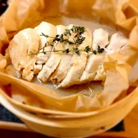 塩糀鶏むね蒸籠蒸し|みりさん