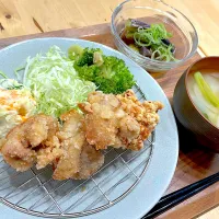 しお唐揚げ|しんぶんしさん