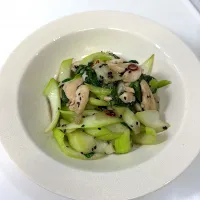 鶏胸肉と青梗菜の中華炒め|miyuさん