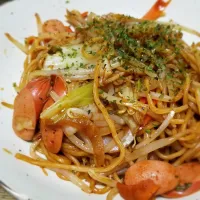 パパ作👨ソース焼きそば|ぱんだのままんさん