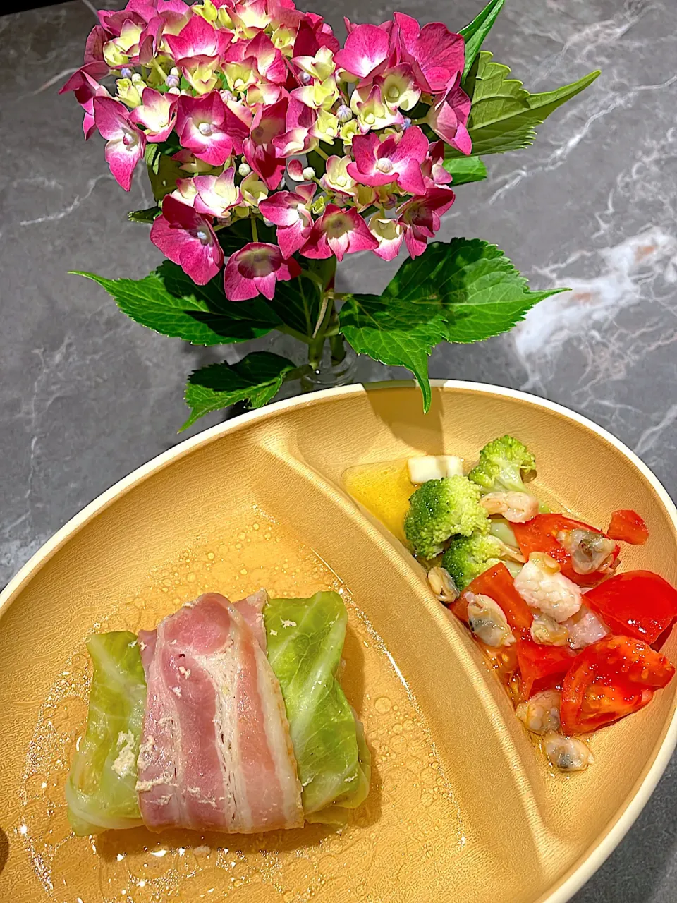 ロールキャベツ　アヒージョ|美羽さん