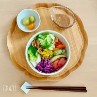 味噌マヨで食べよう ブッダボウル