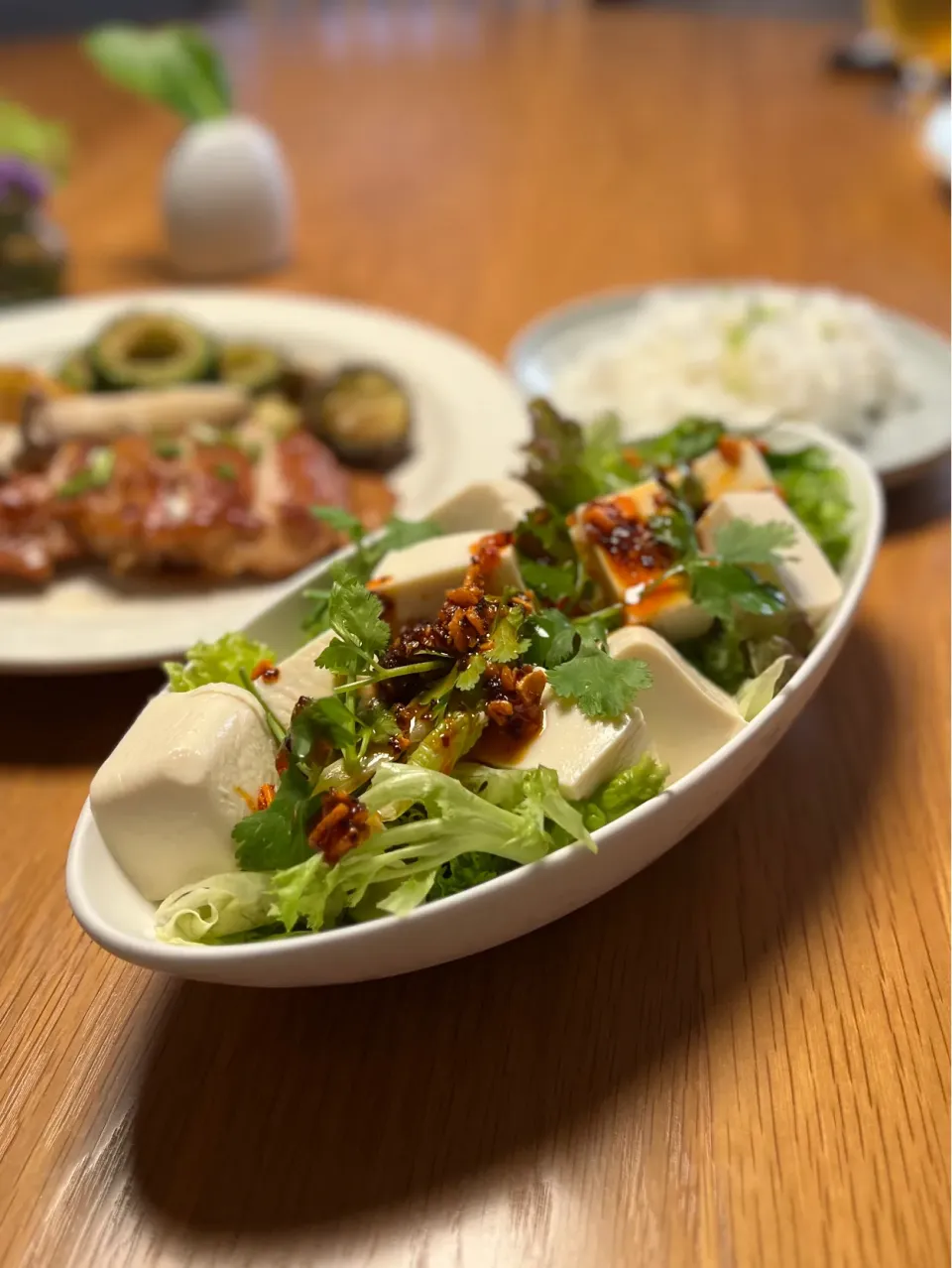 6/1の夕食　豆腐のサラダ|yoneさん