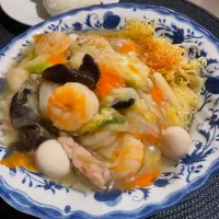 今夜はあんかけ焼きそば♪|めんちゃんさん