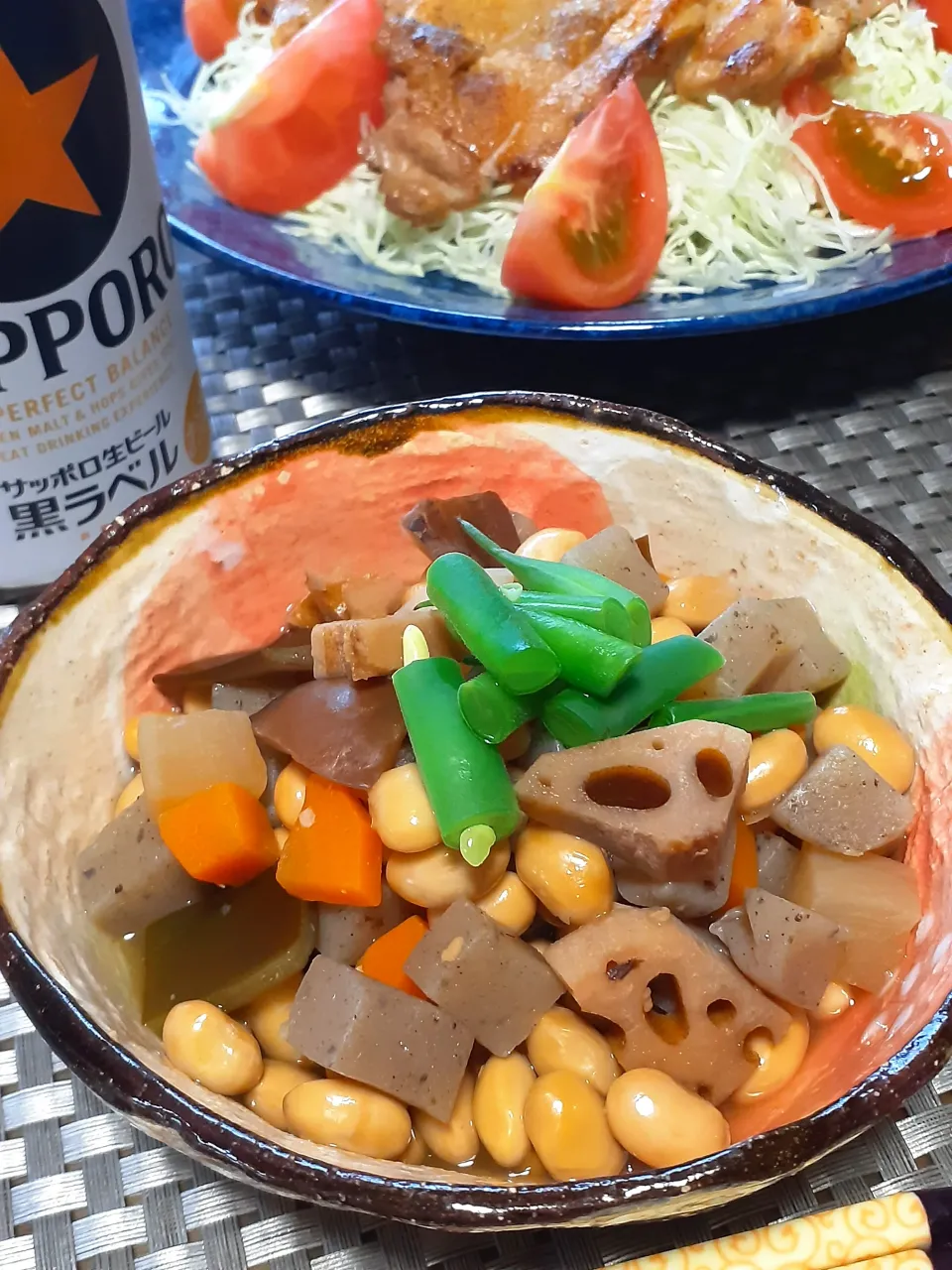 五目豆～✴️隠し味はお味噌👌|びせんさん